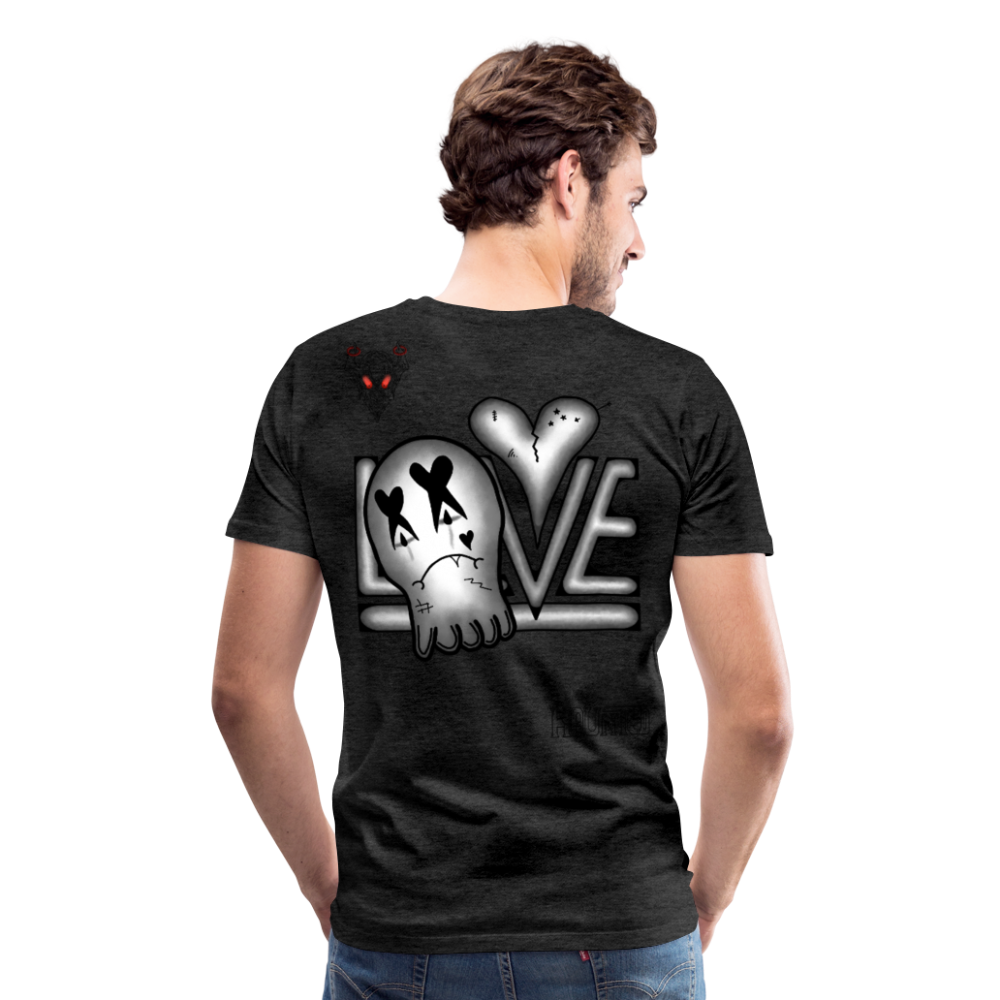 Man T-Shirt LOVE - Anthrazit