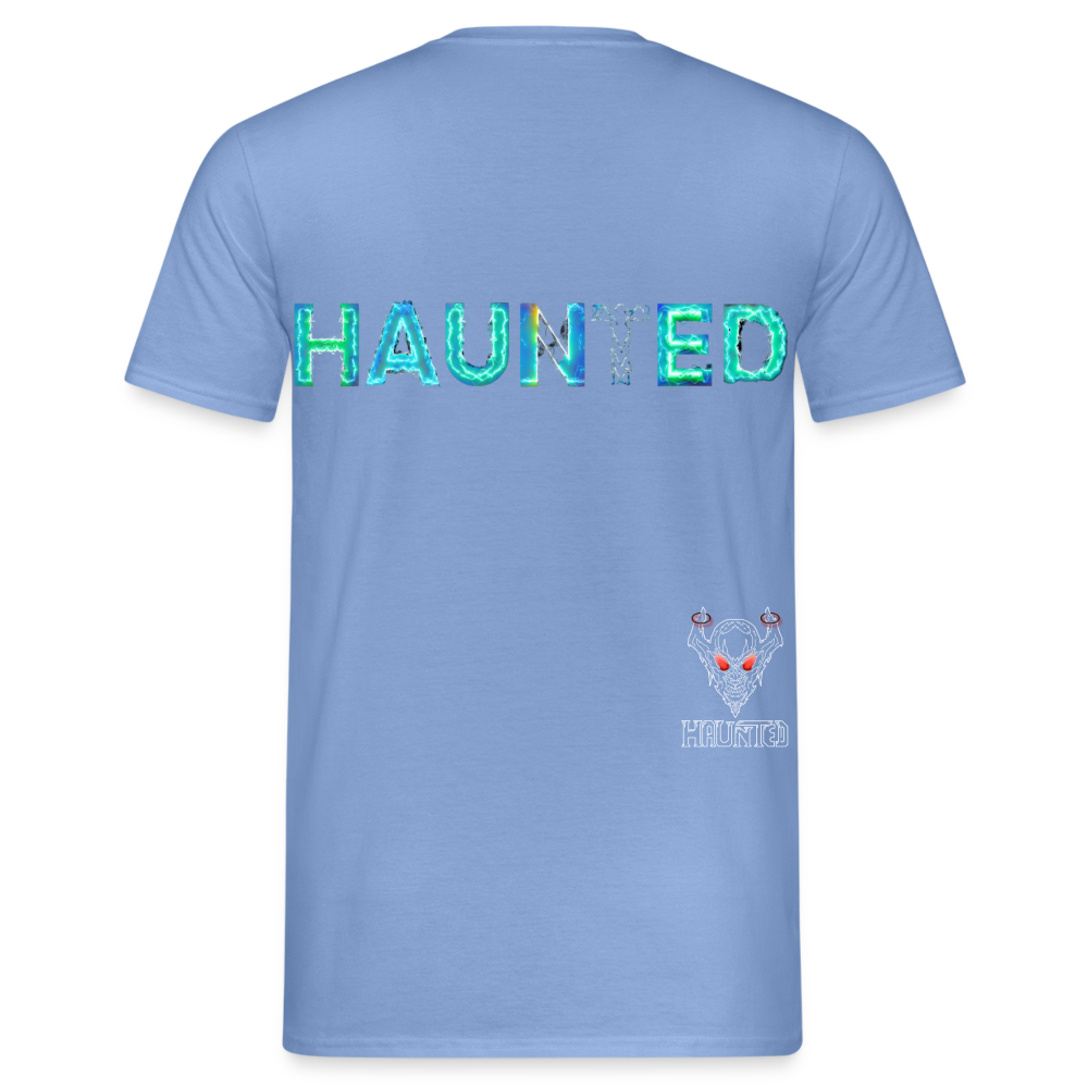 Men T-Shirt Neon Surge Aura - carolina blue
