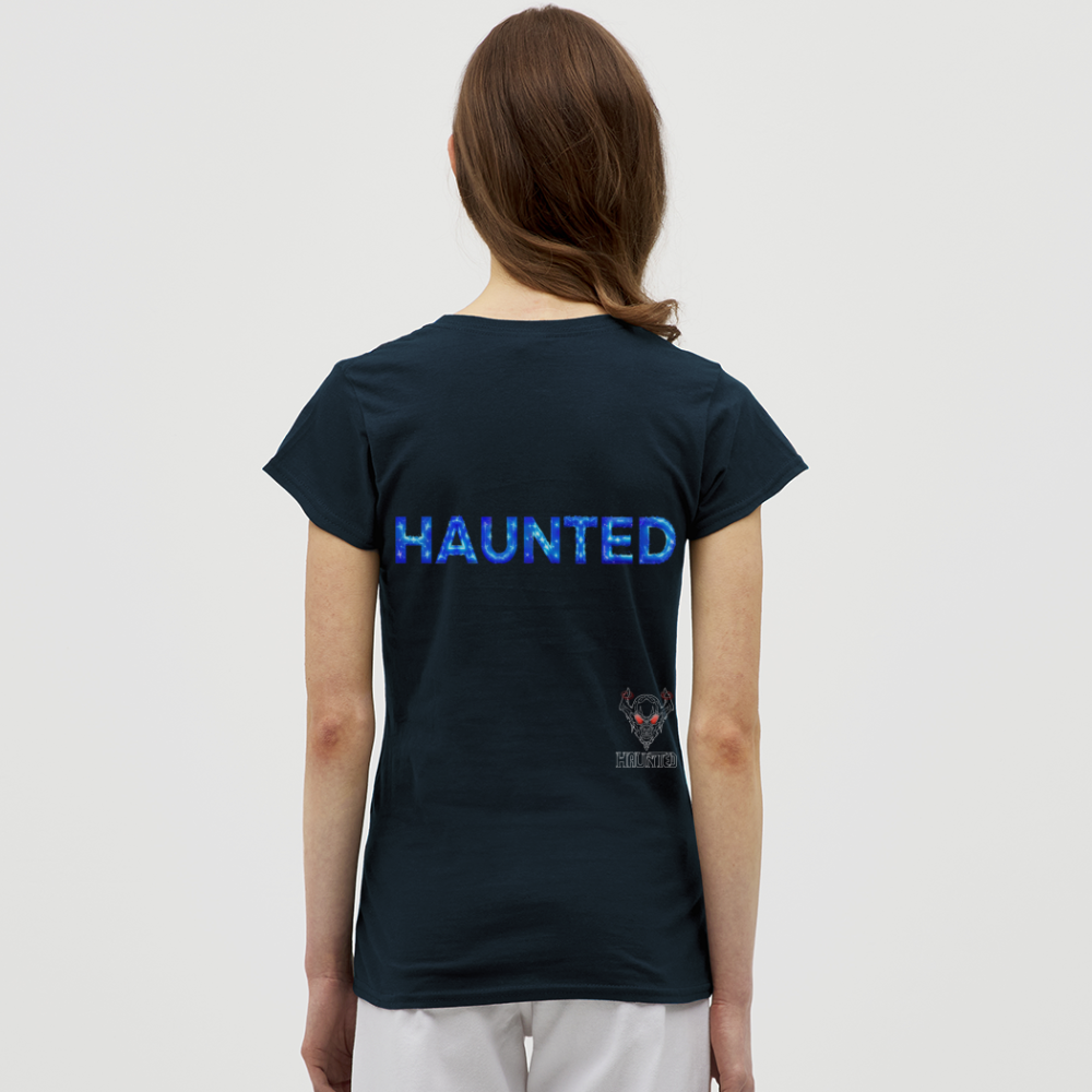 Women T-Shirt Stellar Pulse Elixir - Navy