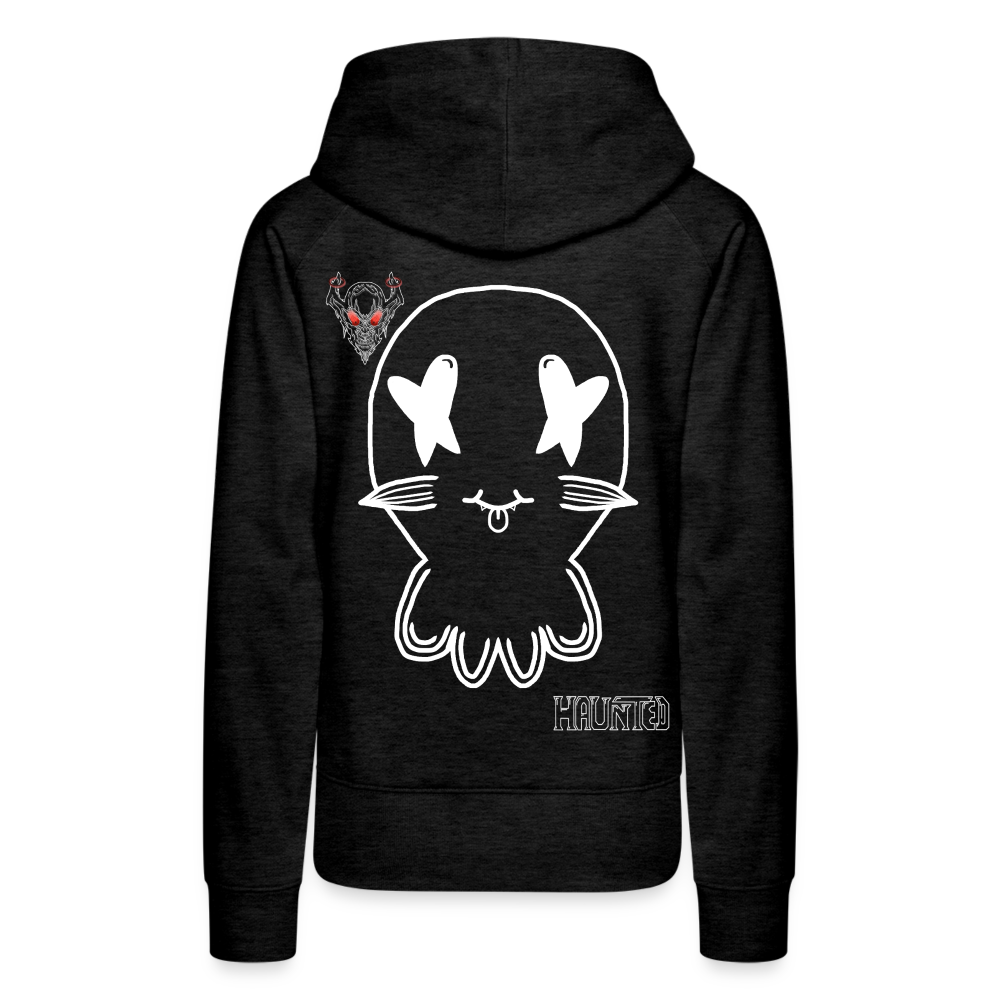 Woman Hoodie Ghost No Doodle Light - Anthrazit