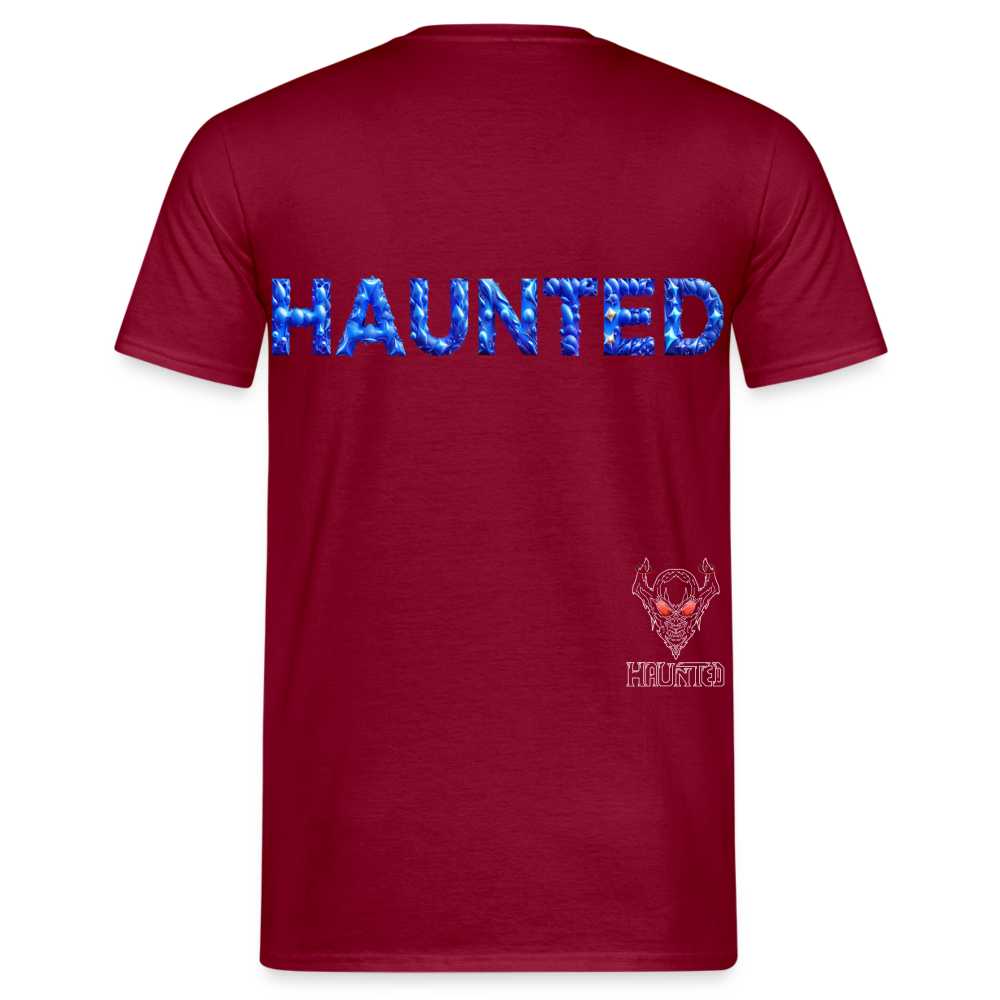 Men T-Shirt Sapphire Night Glow - Ziegelrot