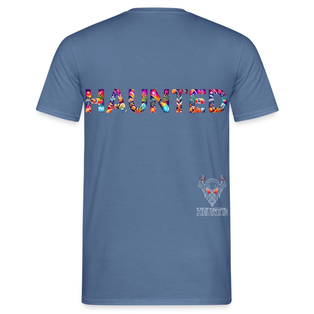 Men T-Shirt Amber Flame Essence - Taubenblau 