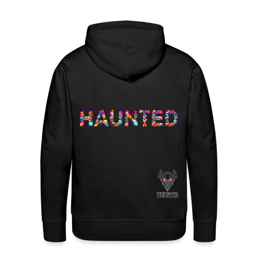Men Hoodie Tropical Glow Essence - Schwarz