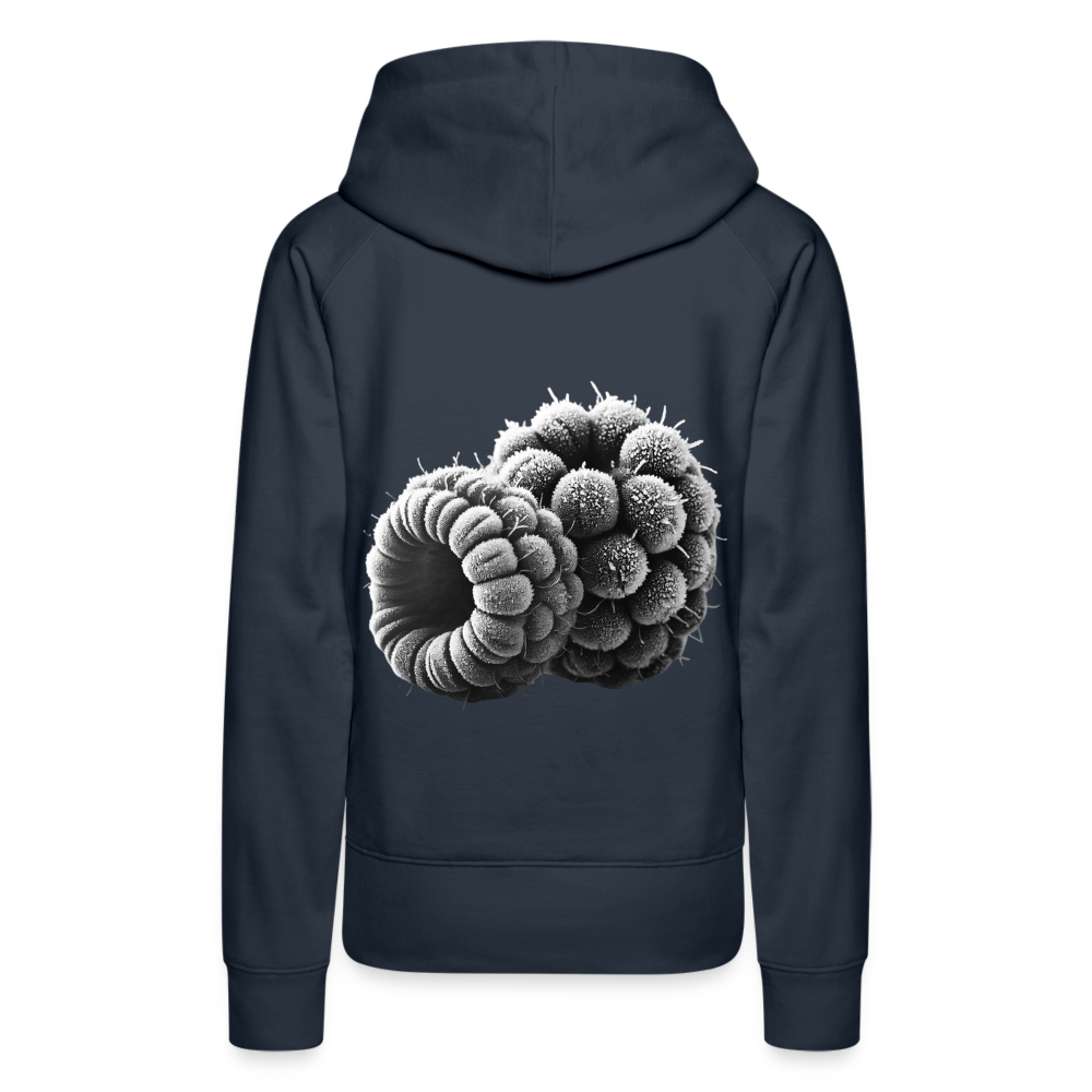 Women Hoodie Frozen Berries - Navy