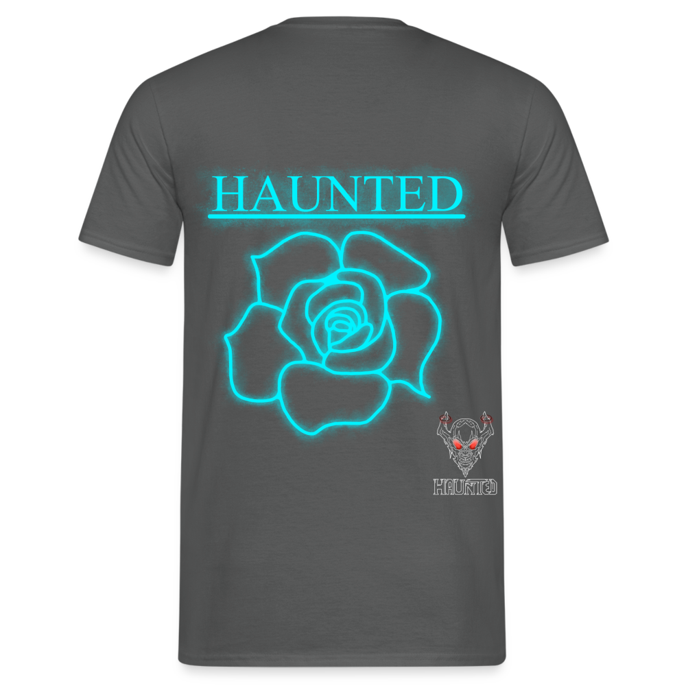 Men T-Shirt Original Neon Rose - Anthrazit