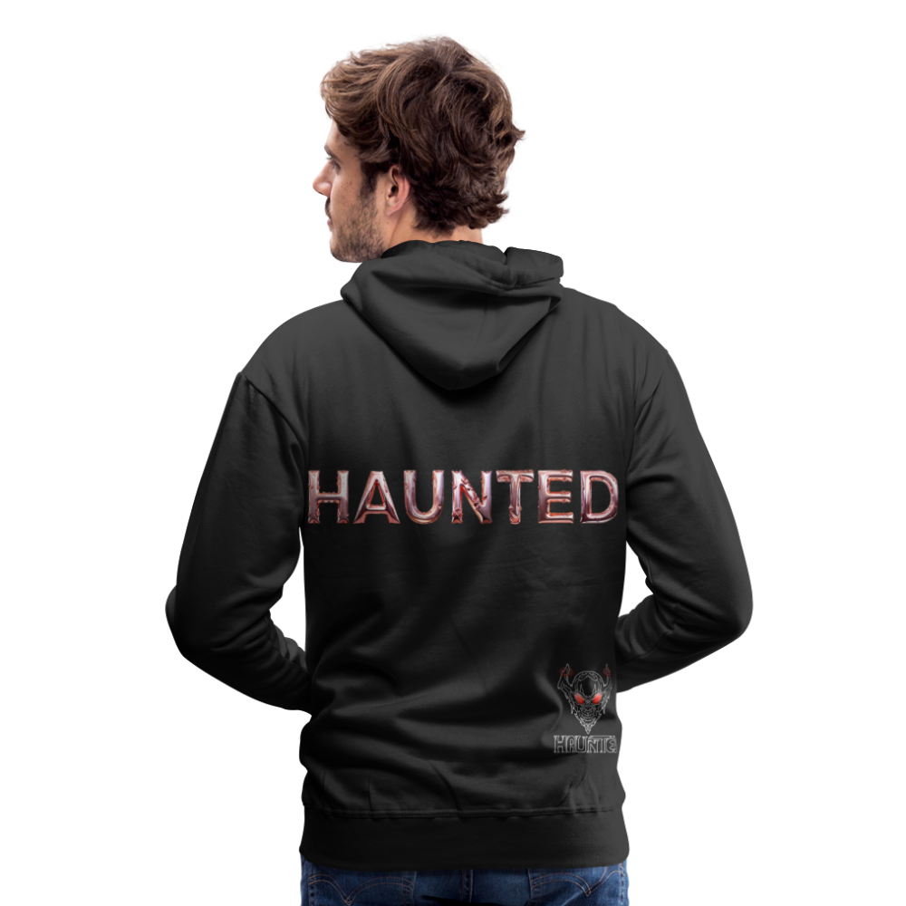 Men Hoodie Rose Gold Radiance - Schwarz