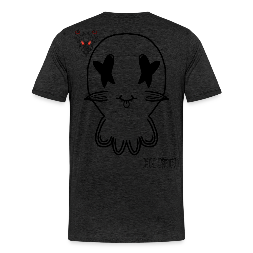 Man T-Shirt Ghost No Doodle Dark - Anthrazit