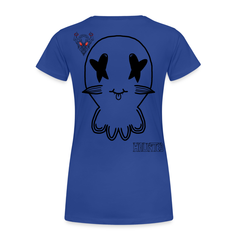 Woman T-Shirt Ghost No Doodle Dark - Königsblau