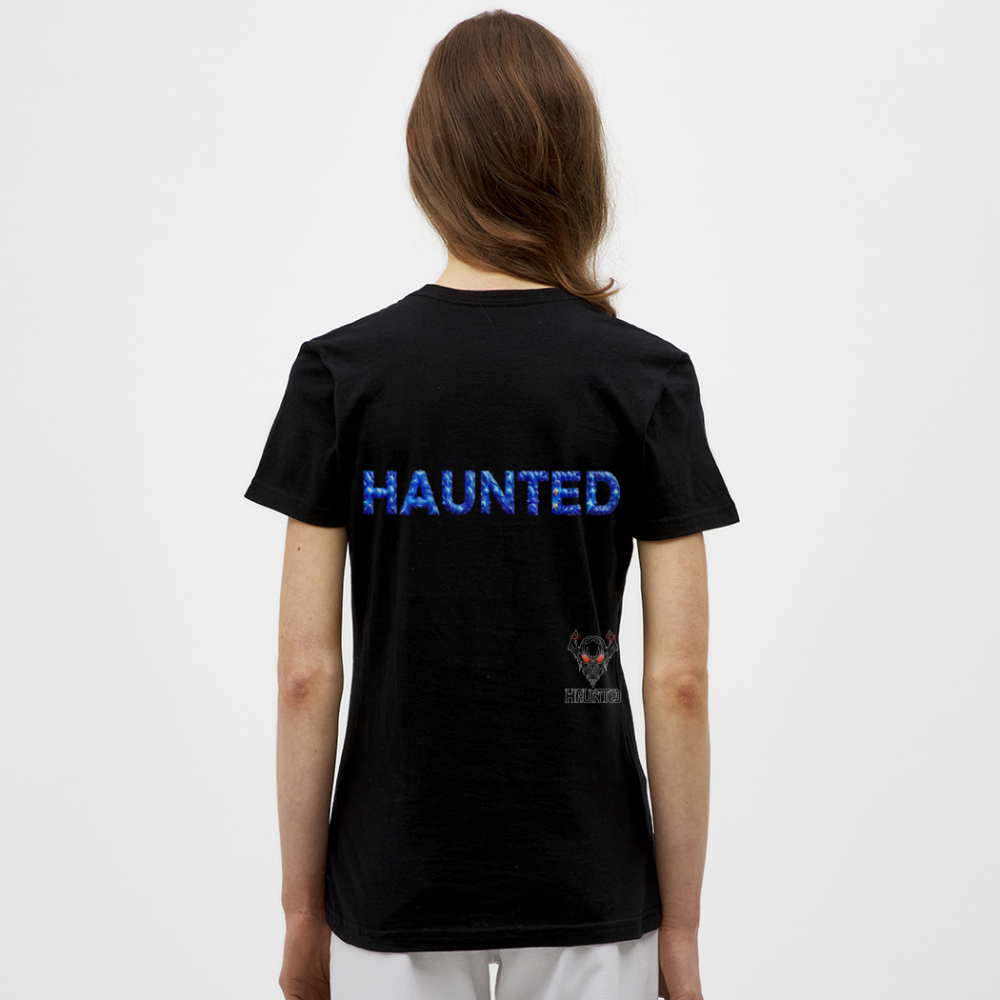 Women T-Shirt Sapphire Night Glow - Schwarz