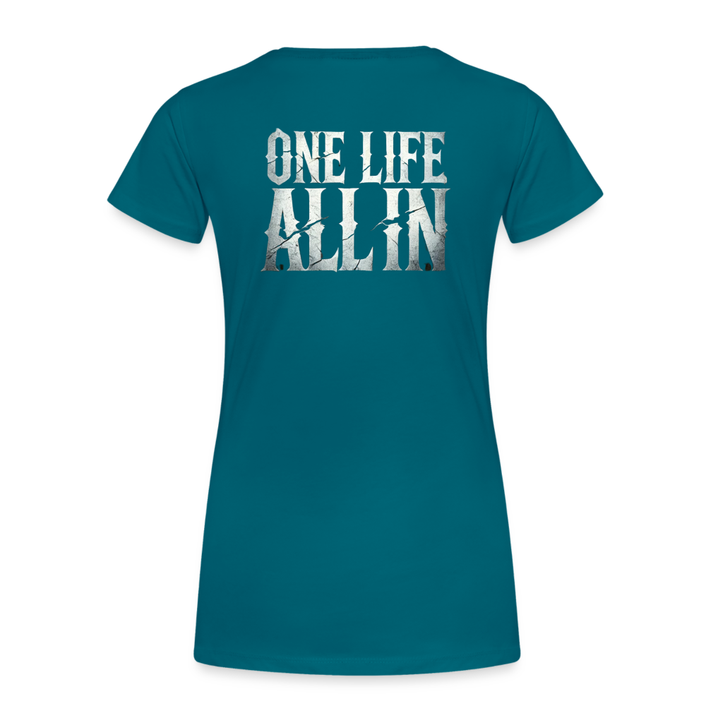 Women T-Shirt One Life All In - Divablau