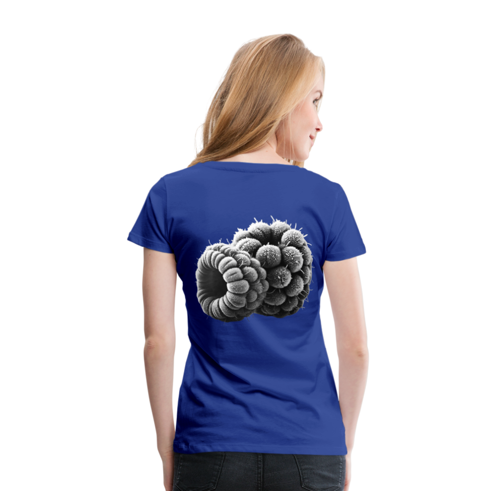 Women T-Shirt Frozen Berries - Königsblau