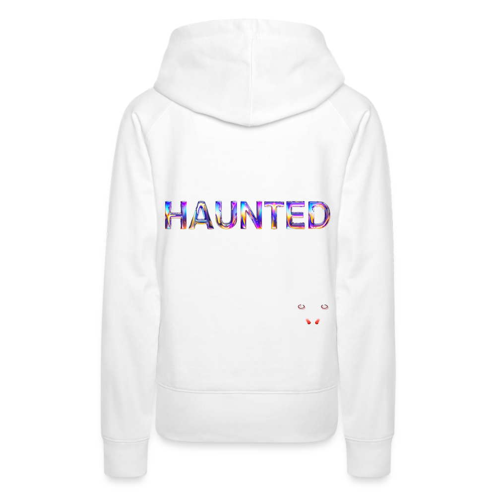 Women Hoodie Prism Glow Essence - Weiß