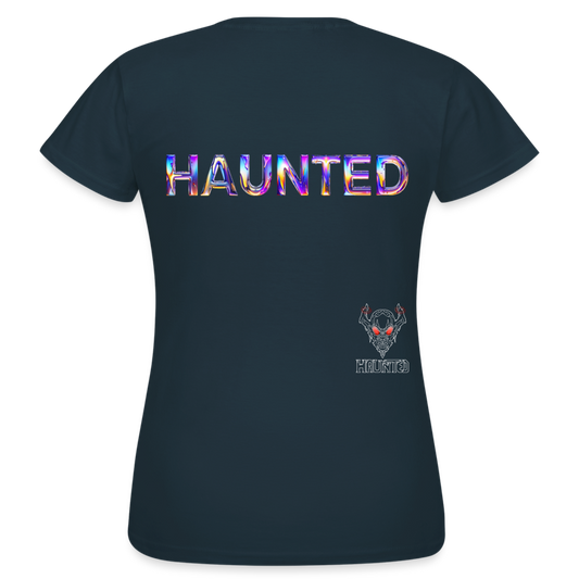 Women T-Shirt Prism Glow Essence - Navy