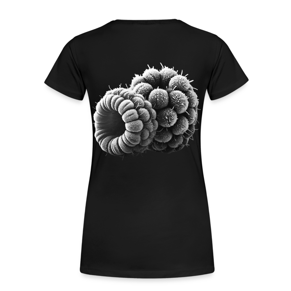 Women T-Shirt Frozen Berries - Schwarz