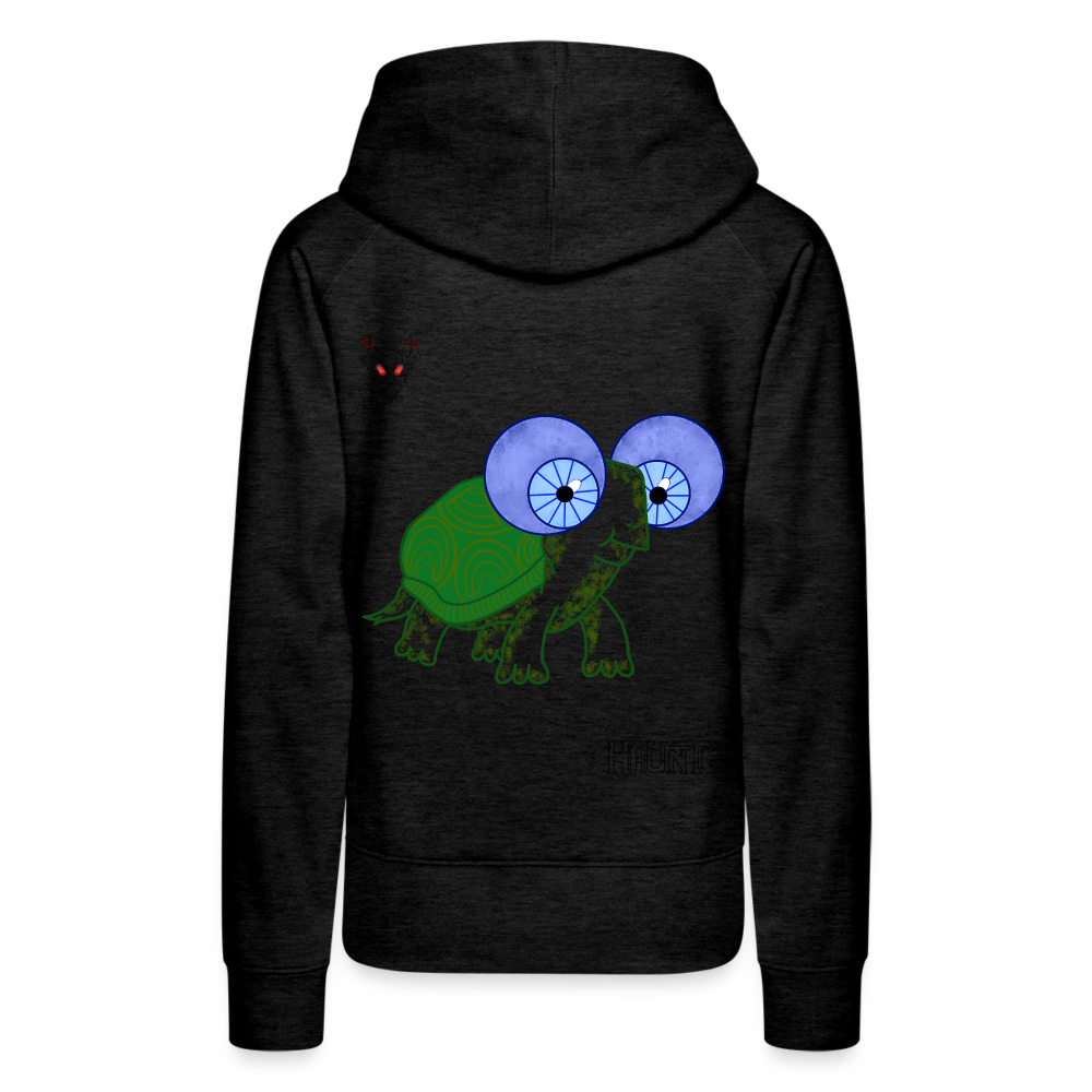 Woman Hoodie Turtle - Anthrazit