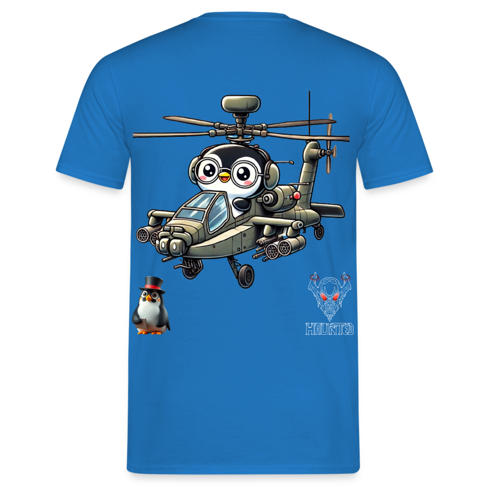 Men T-Shirt KasPenguin in Apache - Royalblau