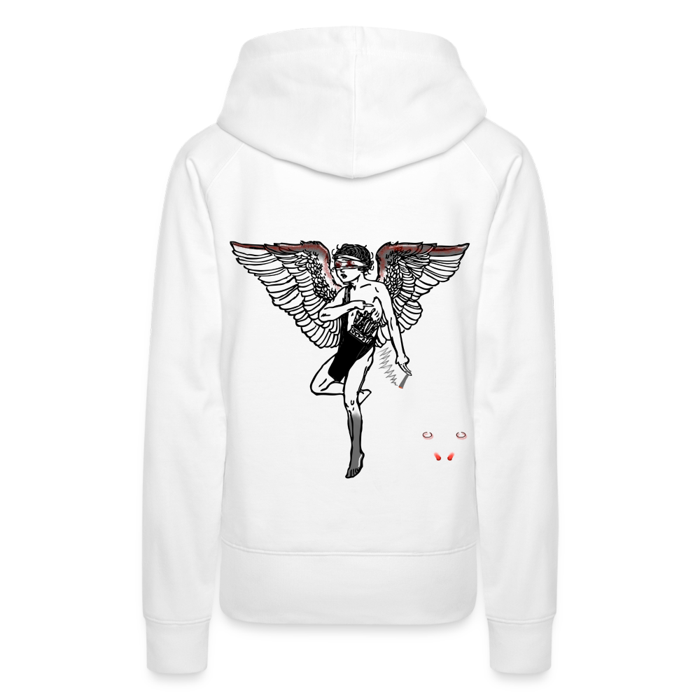 Woman Hoodie There Is No Heaven bloody - Weiß