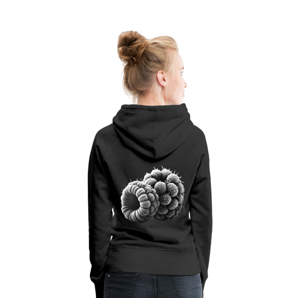 Women Hoodie Frozen Berries - Schwarz