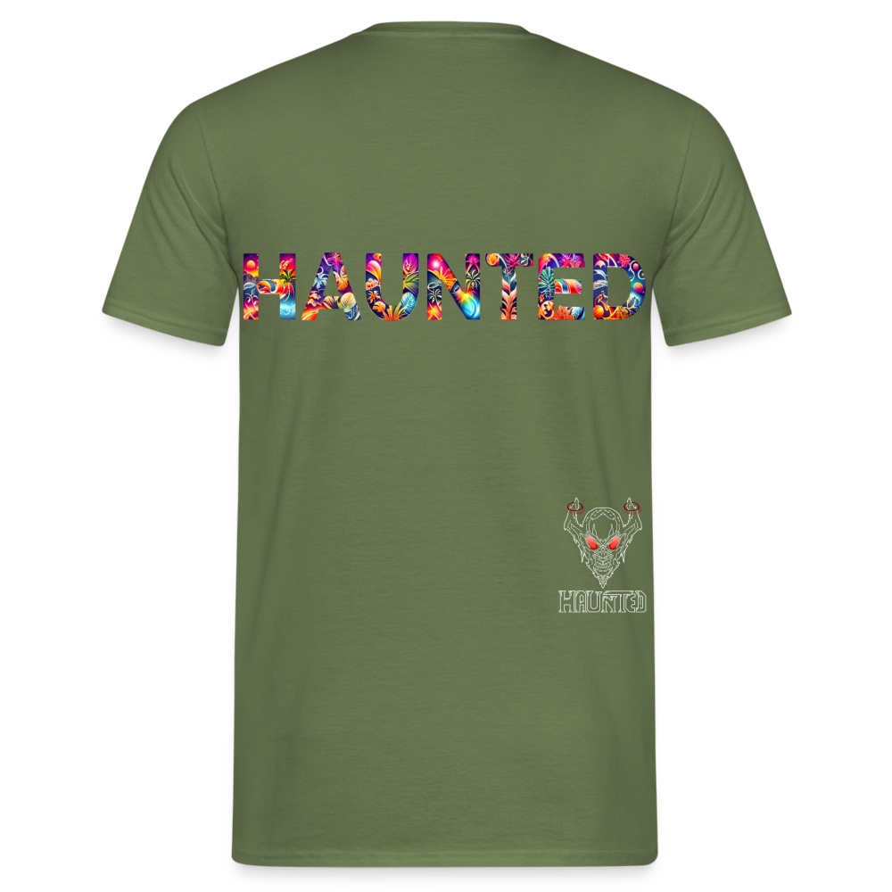 Men T-Shirt Amber Flame Essence - Militärgrün
