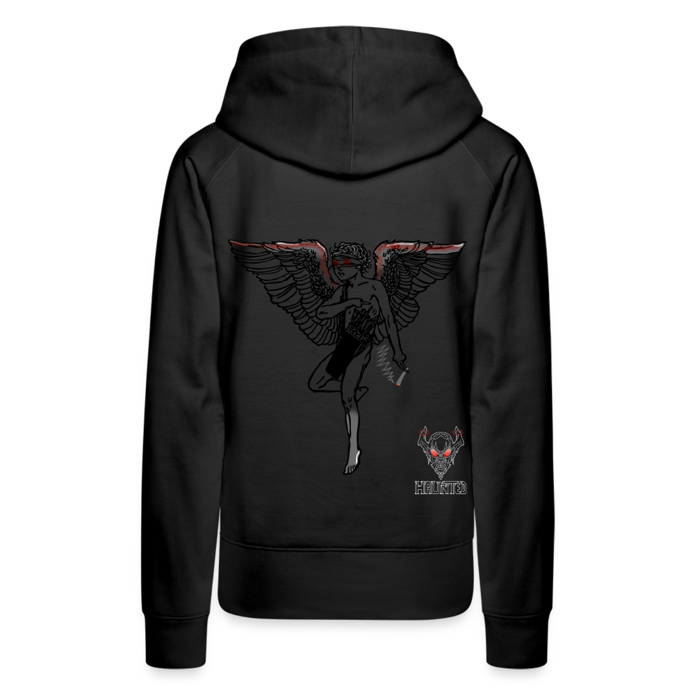 Woman Hoodie There Is No Heaven bloody - Schwarz