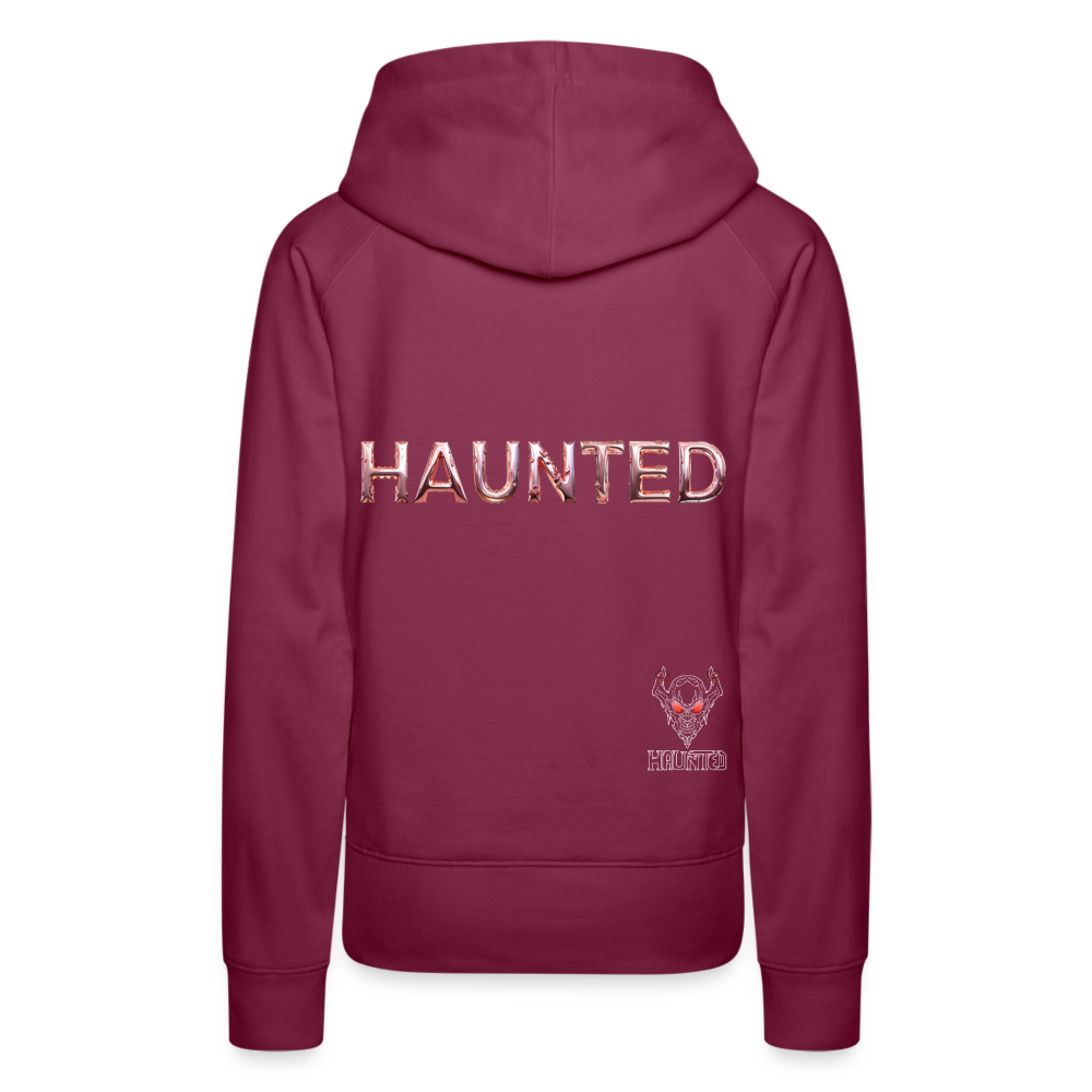Women Hoodie Rose Gold Radiance - Bordeaux