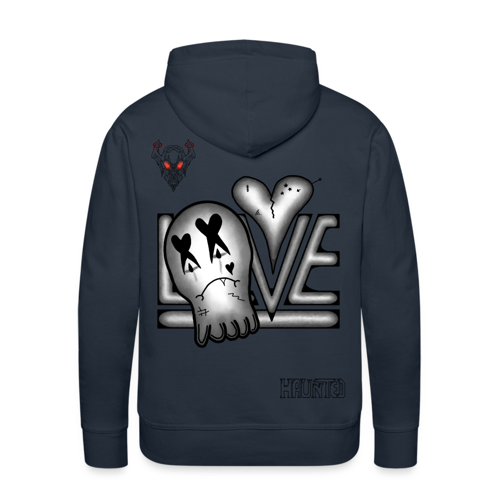 Man Hoodie LOVE - Navy