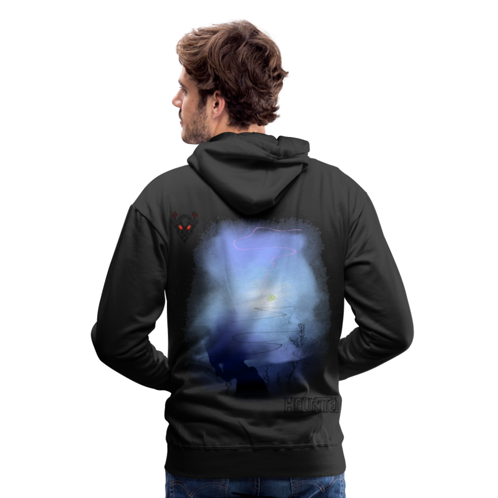 Men Hoodie Drowning - Schwarz