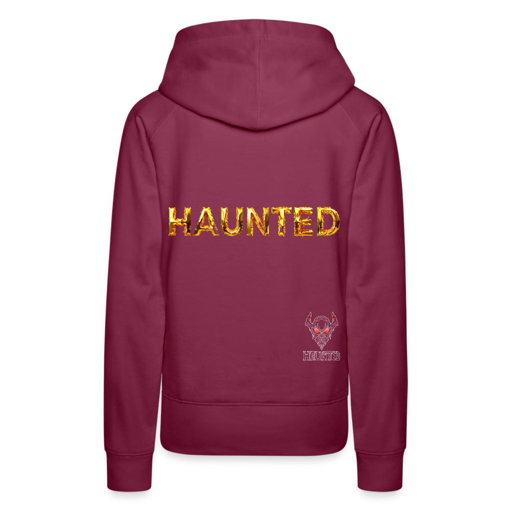 Women Hoodie Molten Gold Luxe - Bordeaux