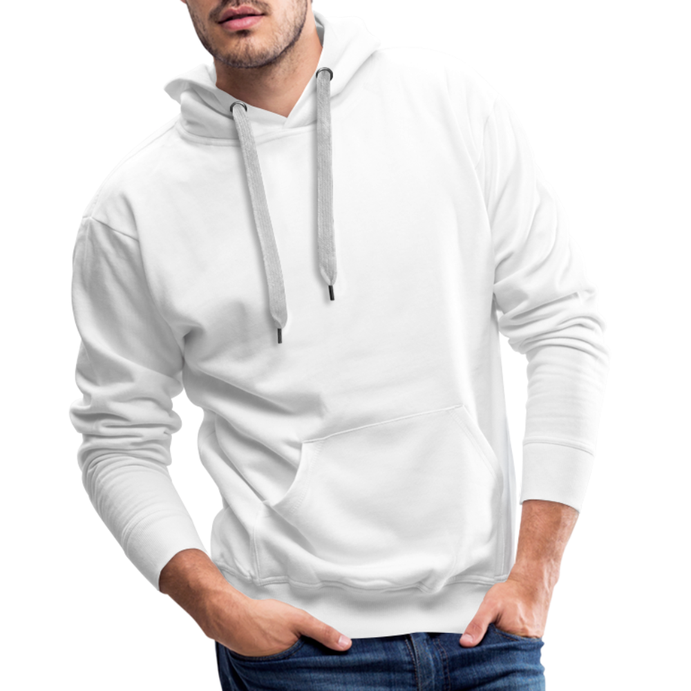 Men Hoodie Waves Light - Weiß