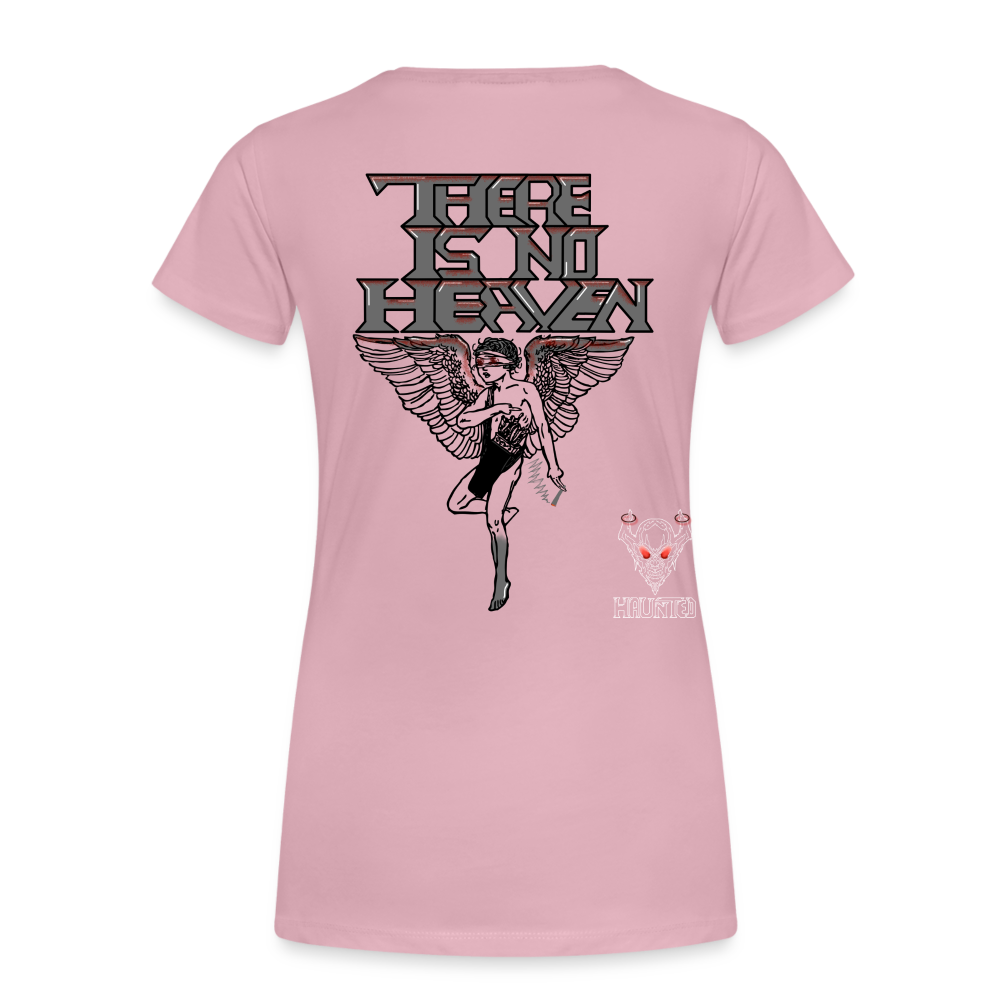 Woman T-Shirt There Is No Heaven bloody - Hellrosa
