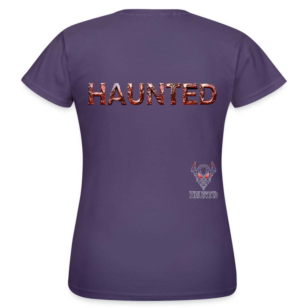 Women T-Shirt Forged Ember Steel - Dunkellila