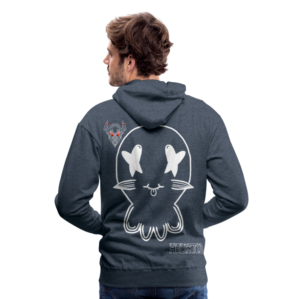Man Hoodie Ghost No Doodle Light - Jeansblau
