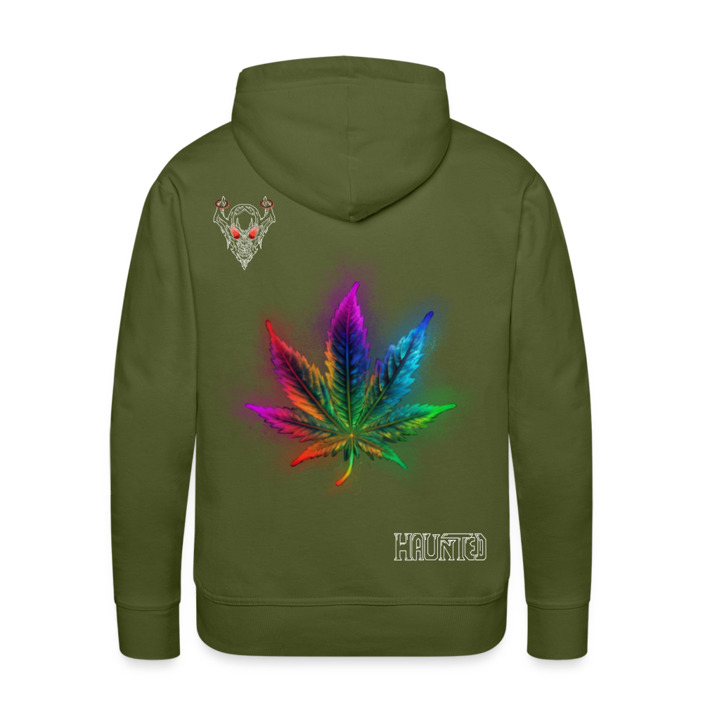 Man Hoodie La Bonne Beuh - Olivgrün