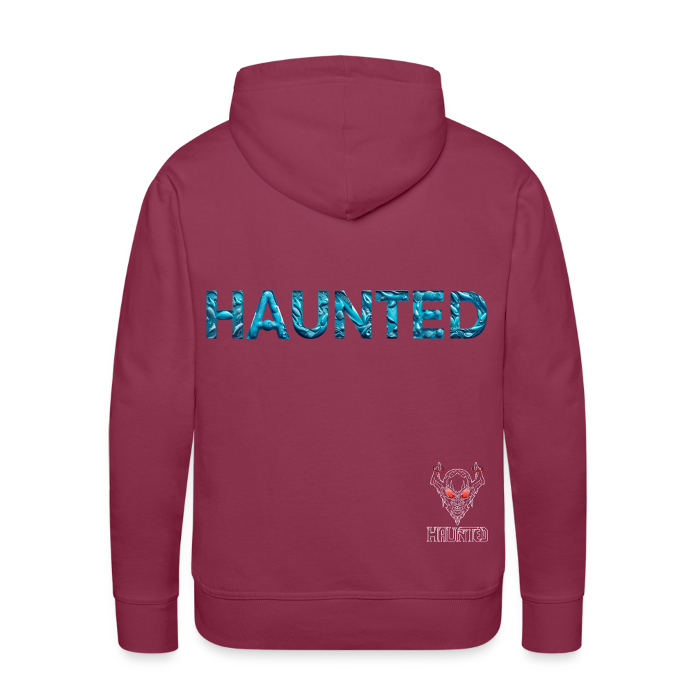 Men Hoodie Aqua Depth Elixir - Bordeaux