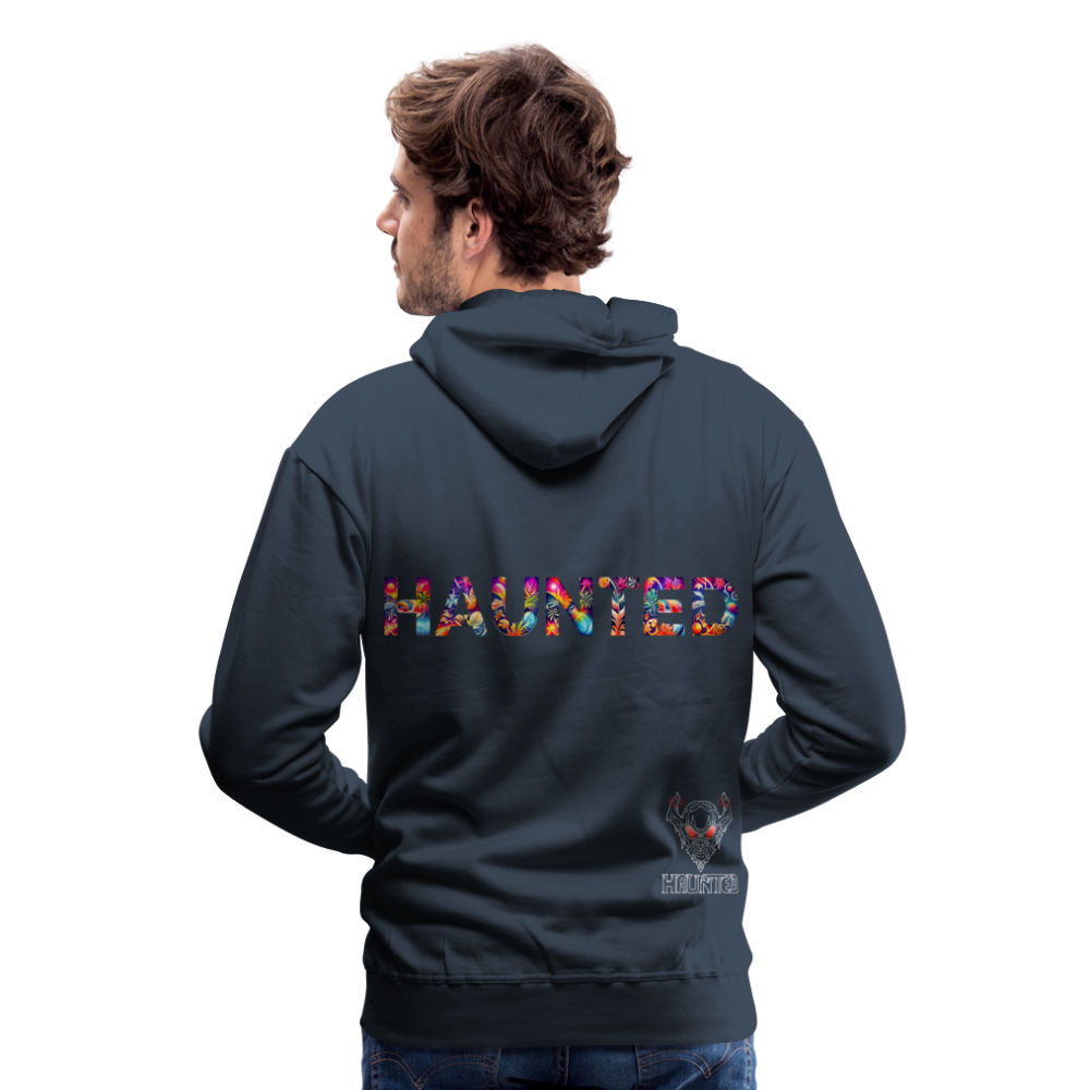 Men Hoodie Tropical Glow Essence - Navy