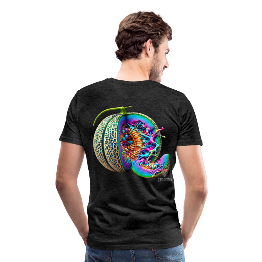Men T-Shirt Neon Melon Art - Anthrazit