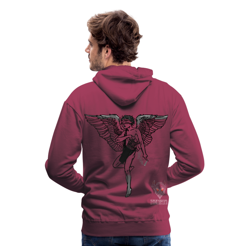 Men Hoodie Angel - Bordeaux