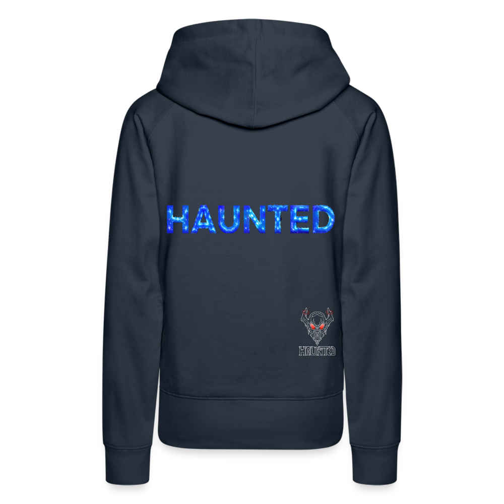 Women Hoodie Stellar Pulse Elixir - Navy