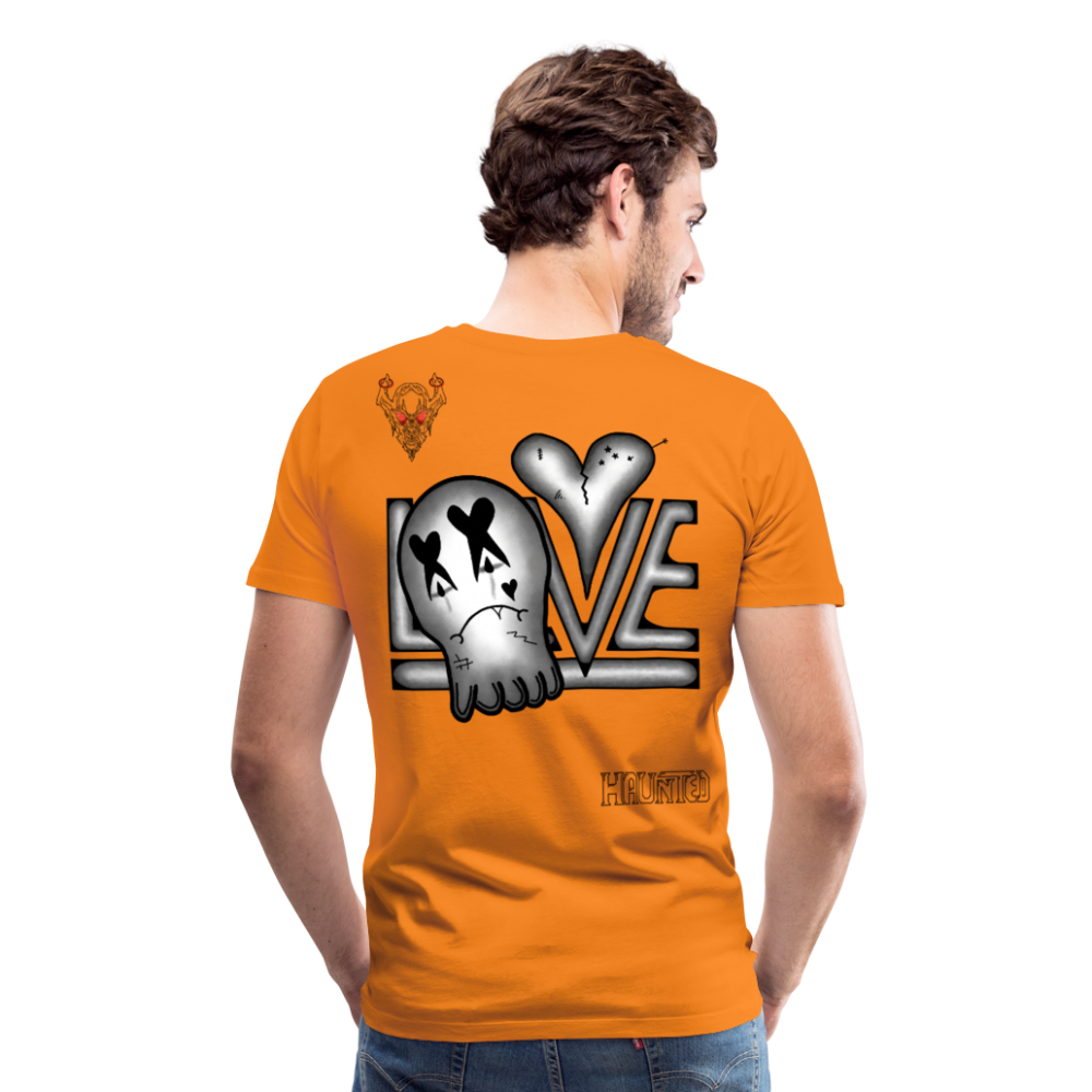 Man T-Shirt LOVE - Orange