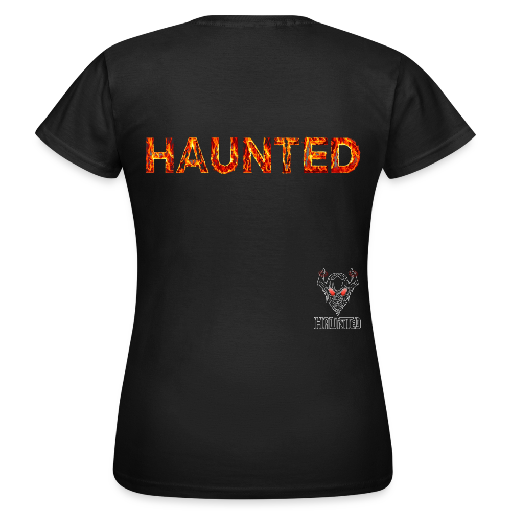 Women T-Shirt Blazing Ember Fury - Schwarz
