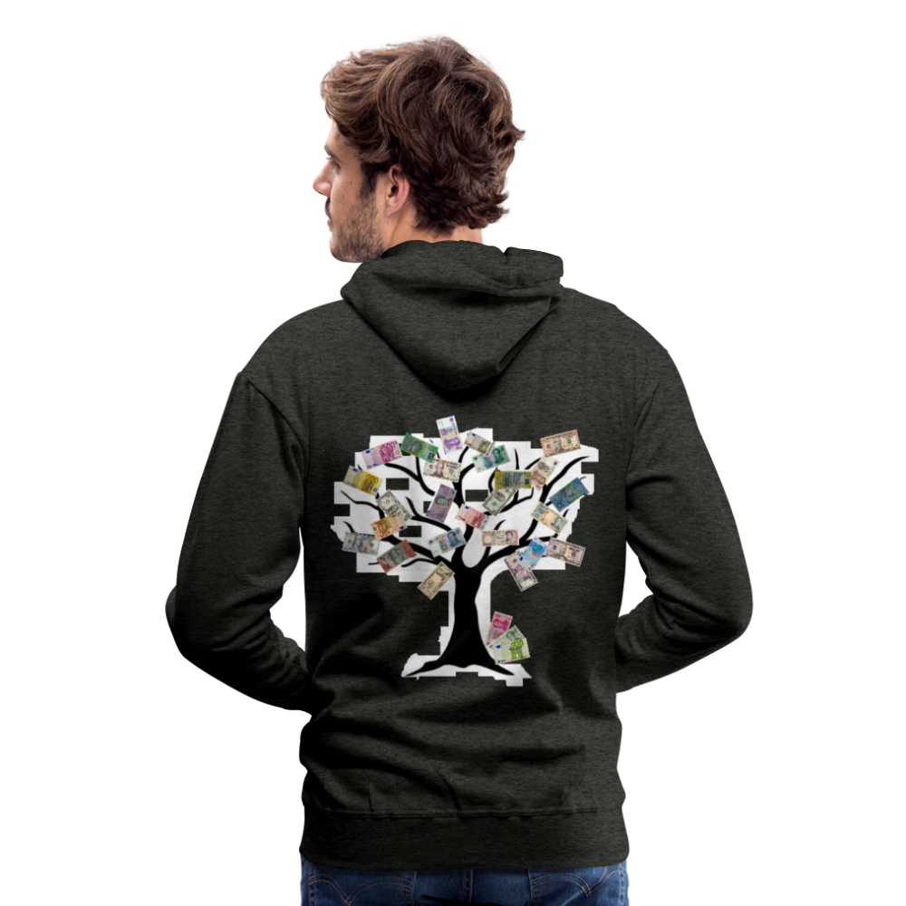 Men Hoodie Money Tree - Anthrazit