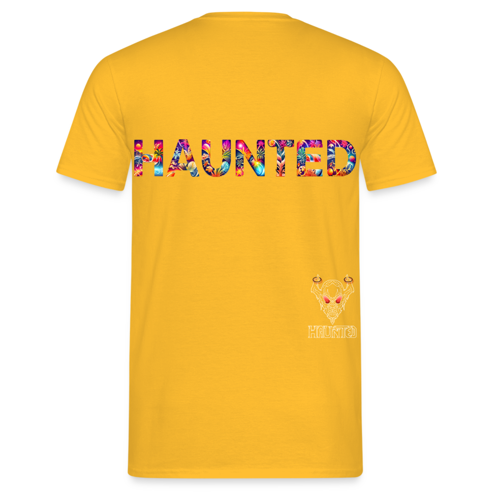 Men T-Shirt Amber Flame Essence - Gelb