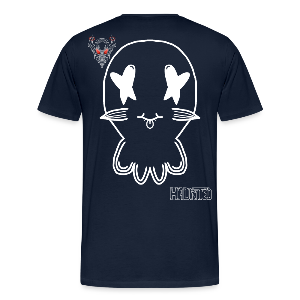 Man T-Shirt Ghost No Doodle Light - Navy