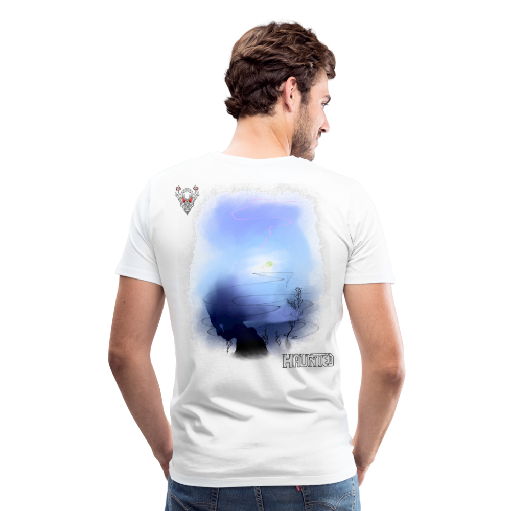 Man T-Shirt Fading - Weiß