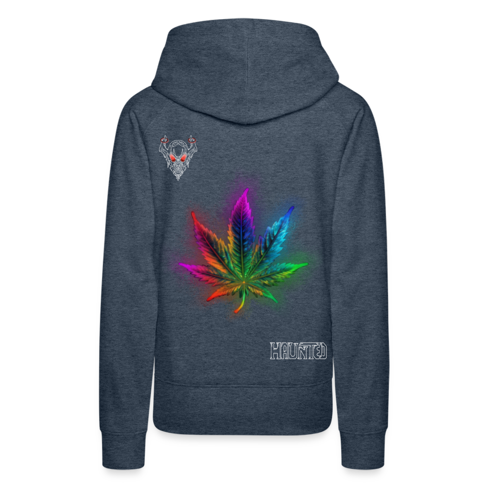 Woman Hoodie La Bonne Beuh - Jeansblau