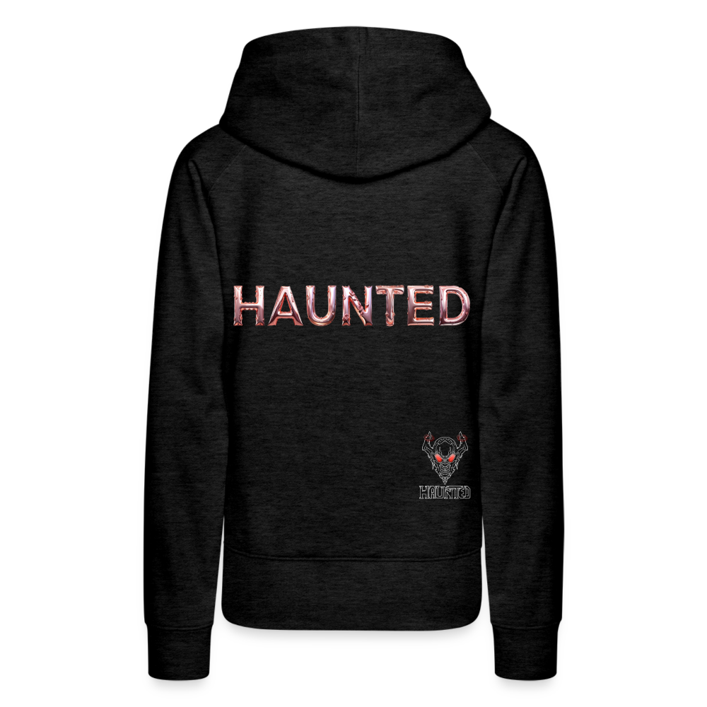 Women Hoodie Rose Gold Radiance - Anthrazit