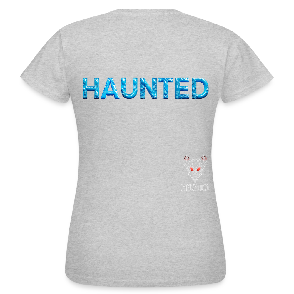 Women T-Shirt Aqua Spirit Flow - Grau meliert