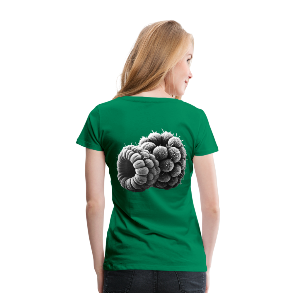 Women T-Shirt Frozen Berries - Kelly Green