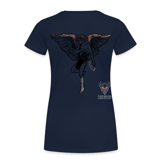 Woman T-Shirt Angel bloody - Navy