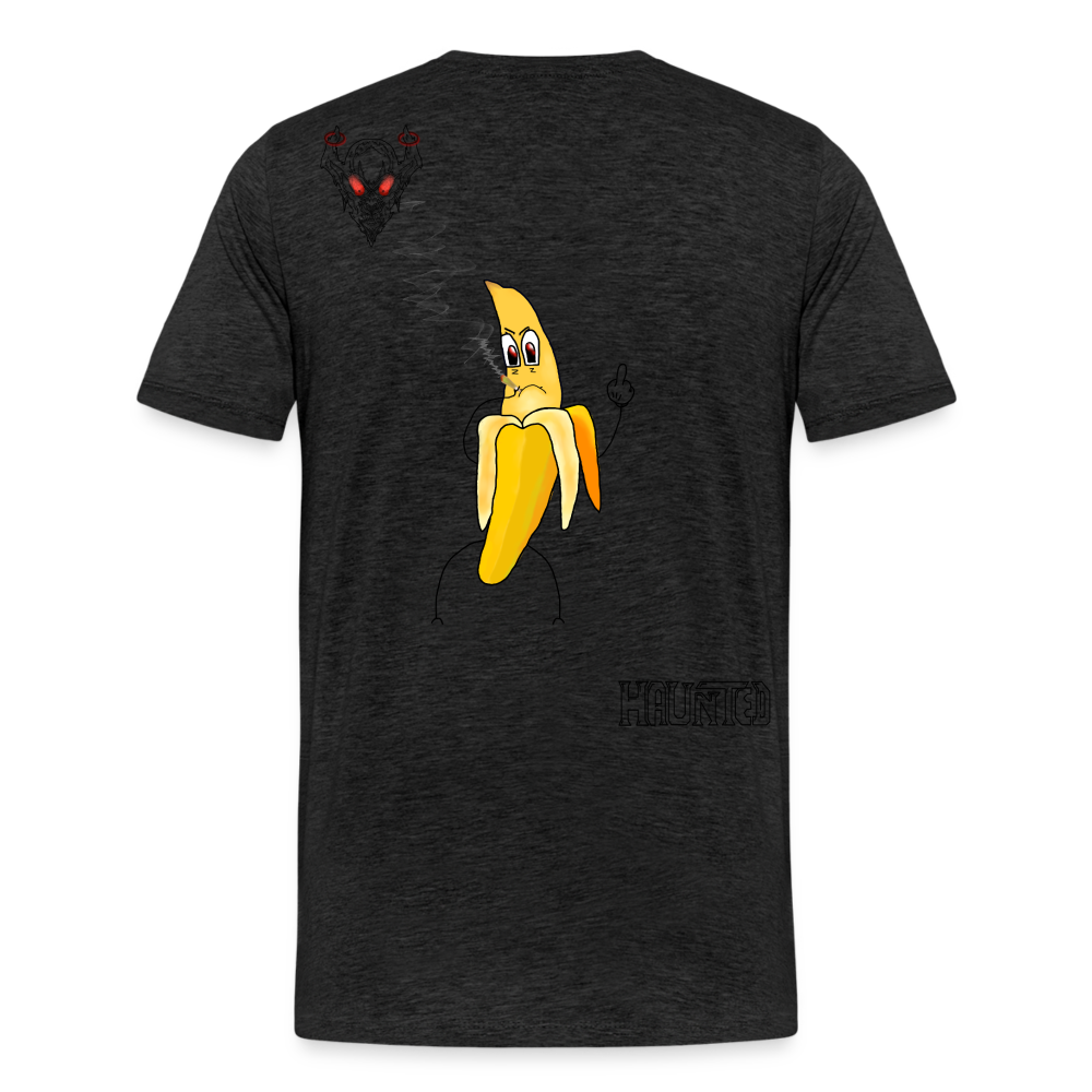 Man T-Shirt Pissed Bananna - Anthrazit
